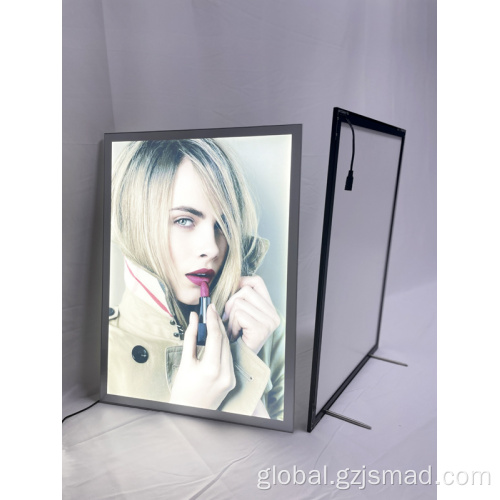 Wall Mounted Light Box 8mm Ultra-thin Magnetic LED Advertising Light Box Supplier
